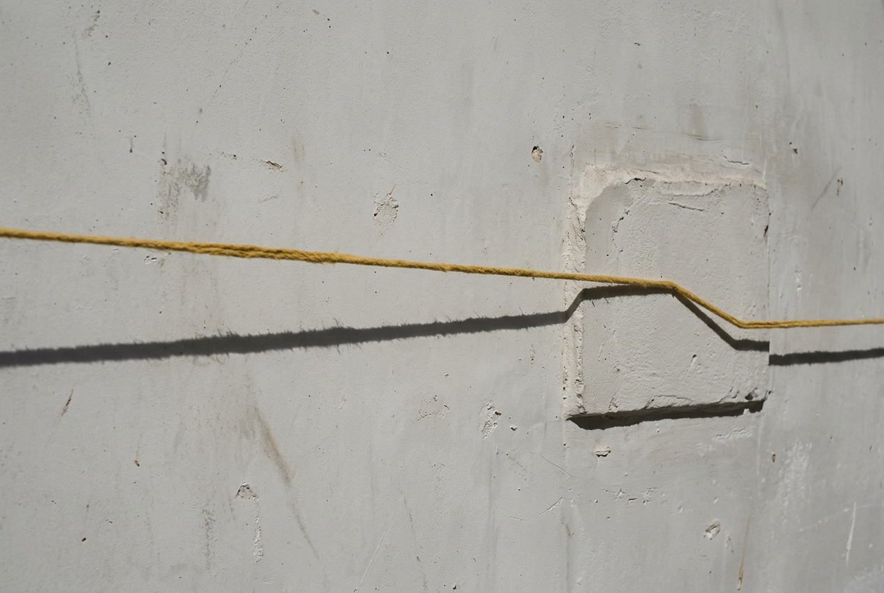 The full source image. An AI-generated, invented wall and cord.