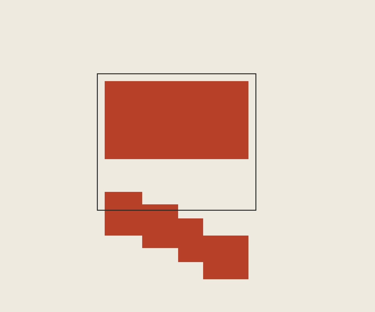 Earlier version. The stair led out.